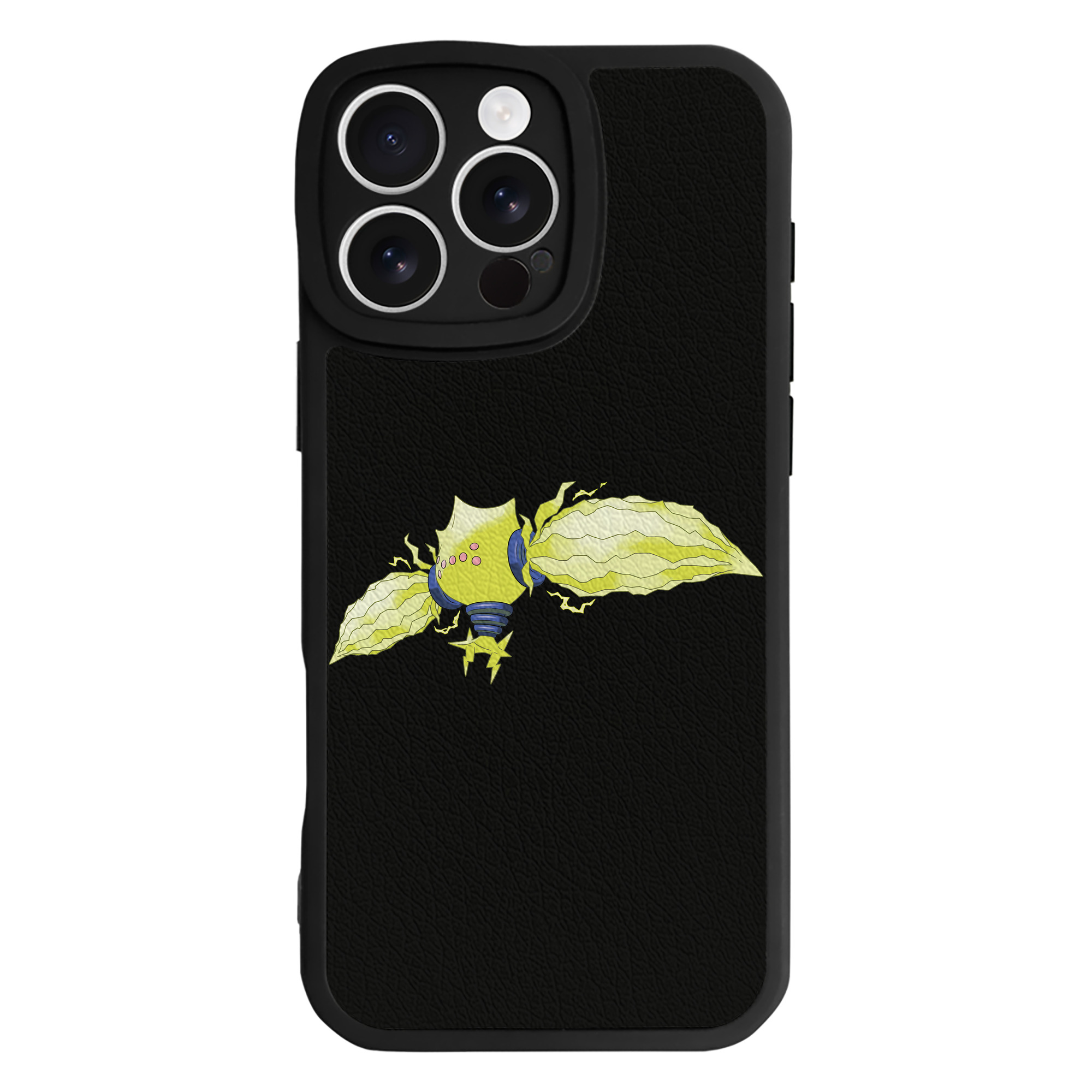 （画像用） ポケットモンスター Pokémon 【iPhone 16シリーズ対応】シリコンスマホケース（レザー調） 材質：シリコン